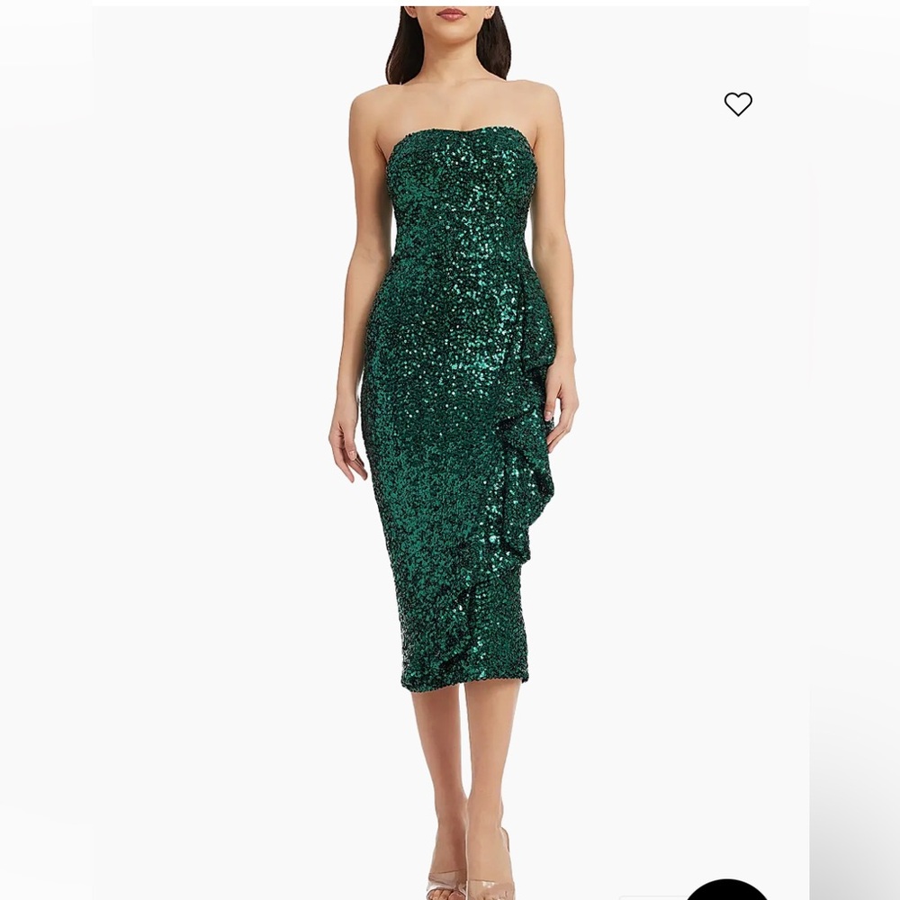 Dress the Population Alexis Sequin Strapless Dress